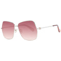 Max Mara MM0035-H Women's Sunglasses Gold Metal BNWT