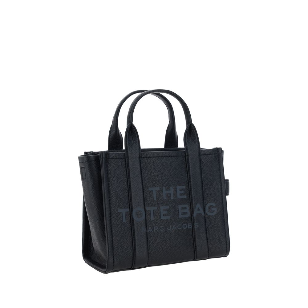 Marc Jacobs Small Calf Leather Bos Taurus Handbag Black