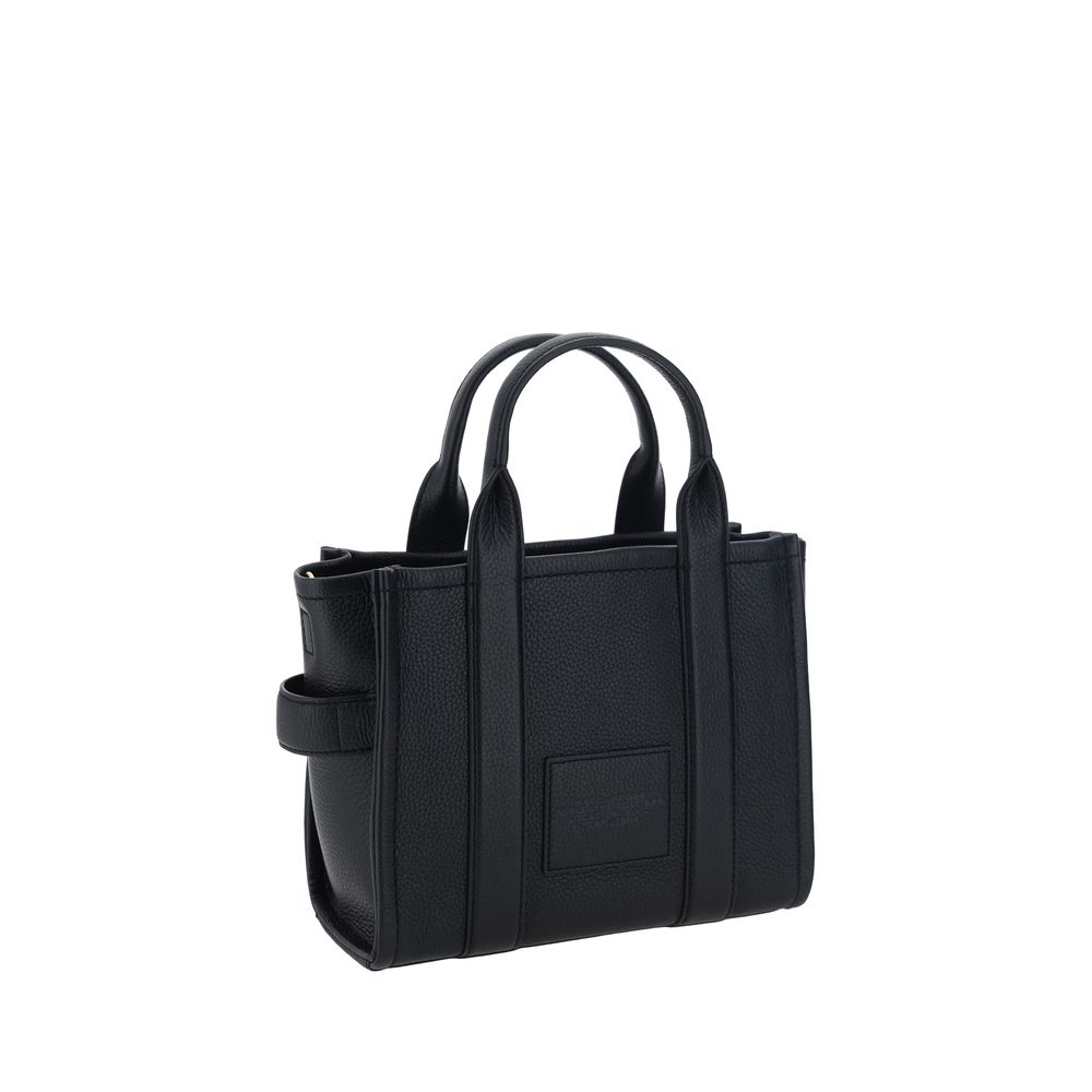 Marc Jacobs Small Calf Leather Bos Taurus Handbag Black