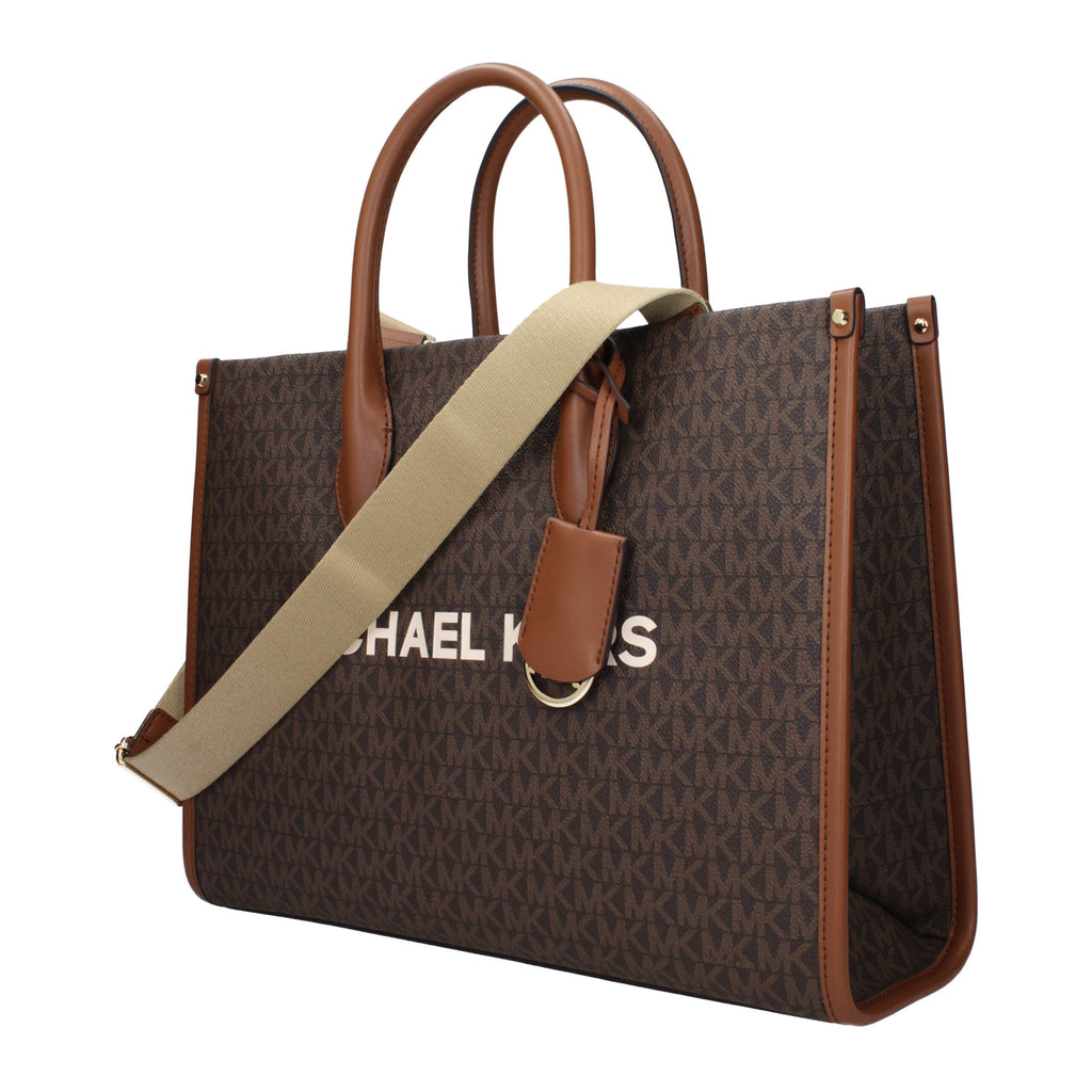 Michael Kors Brown Fabric Handbag F85687 MPN 35R5G7ZT2B