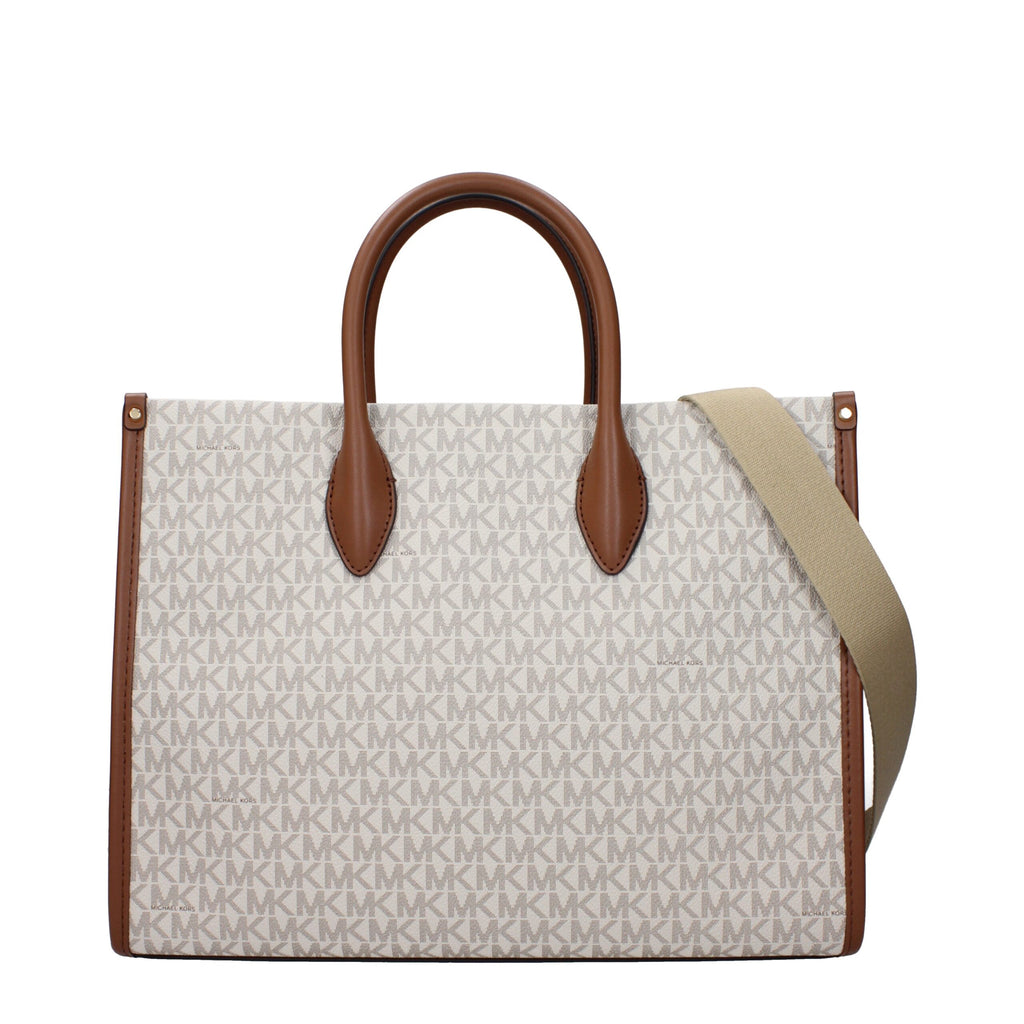 Michael Kors Beige Fabric Handbag F85687