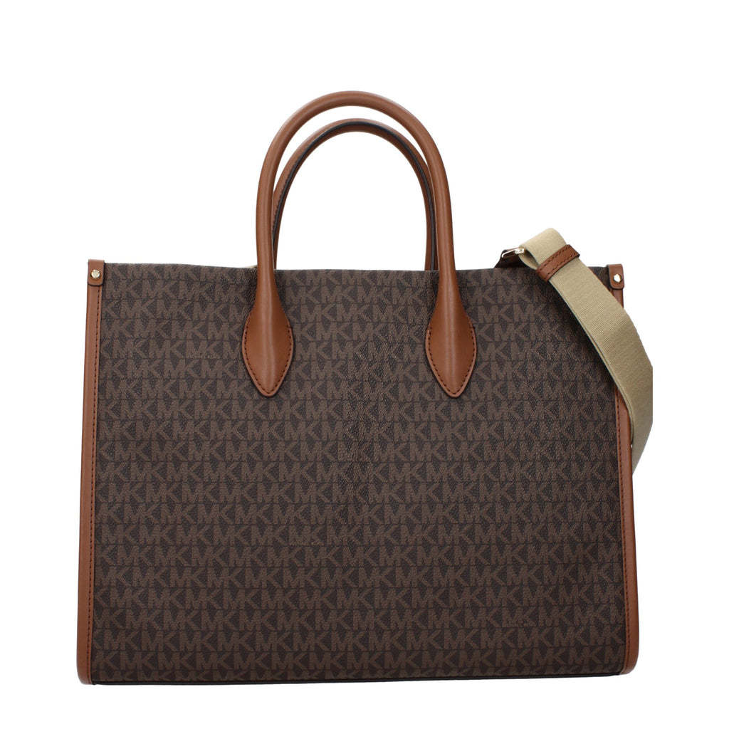 Michael Kors Brown Fabric Handbag F85687 MPN 35R5G7ZT2B