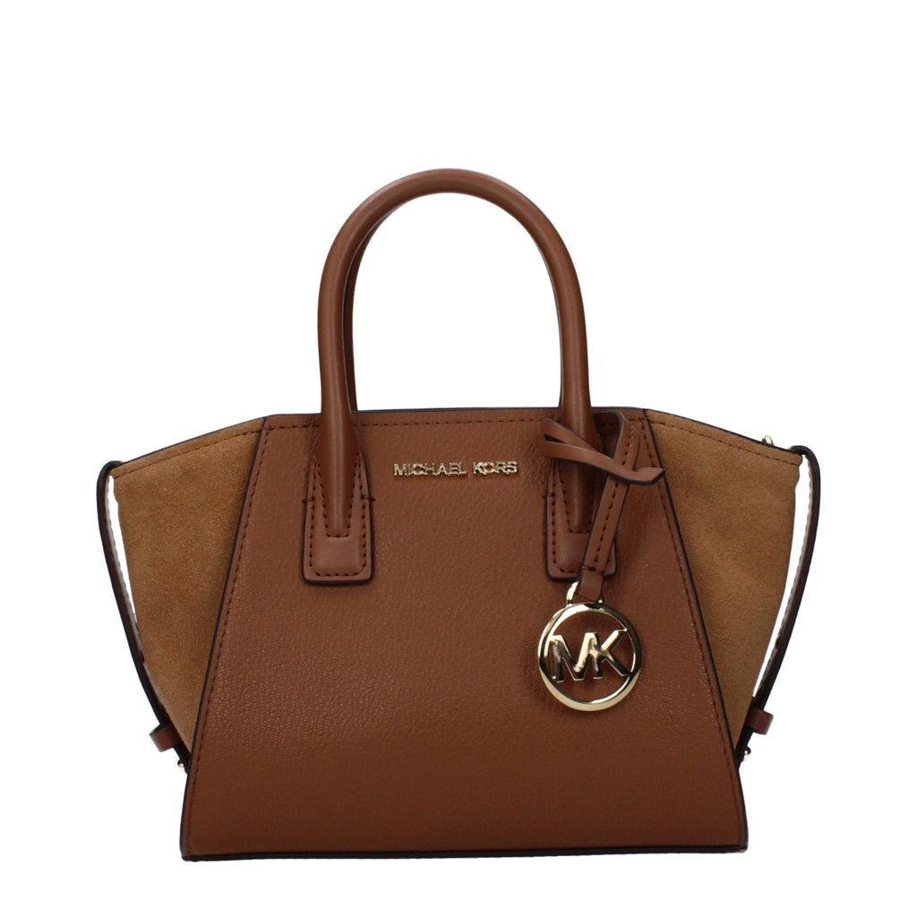 Michael Kors Leather Handbag Brown F83970 35F4G4VC0LLUGGAGE