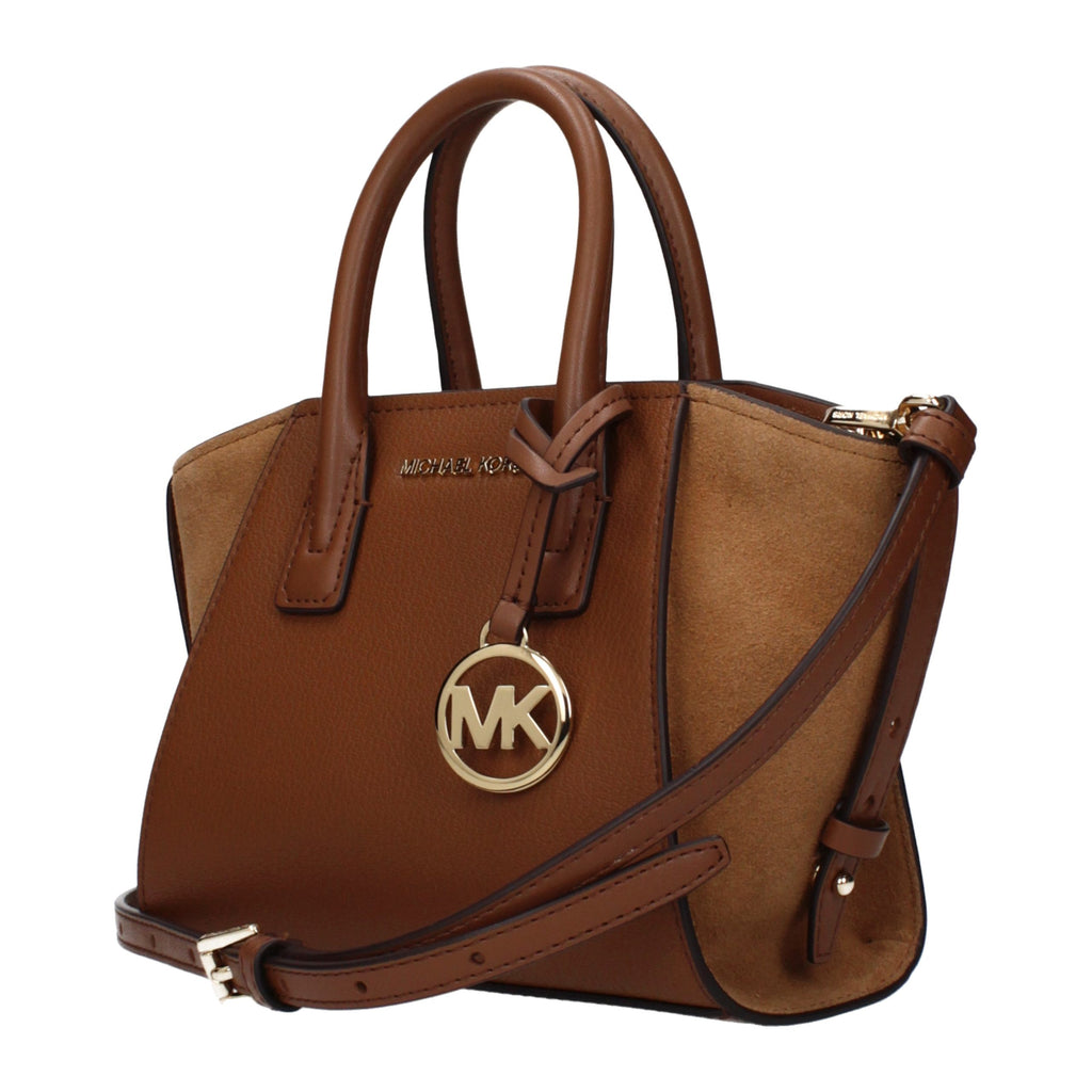 Michael Kors Leather Handbag Brown F83970 35F4G4VC0LLUGGAGE
