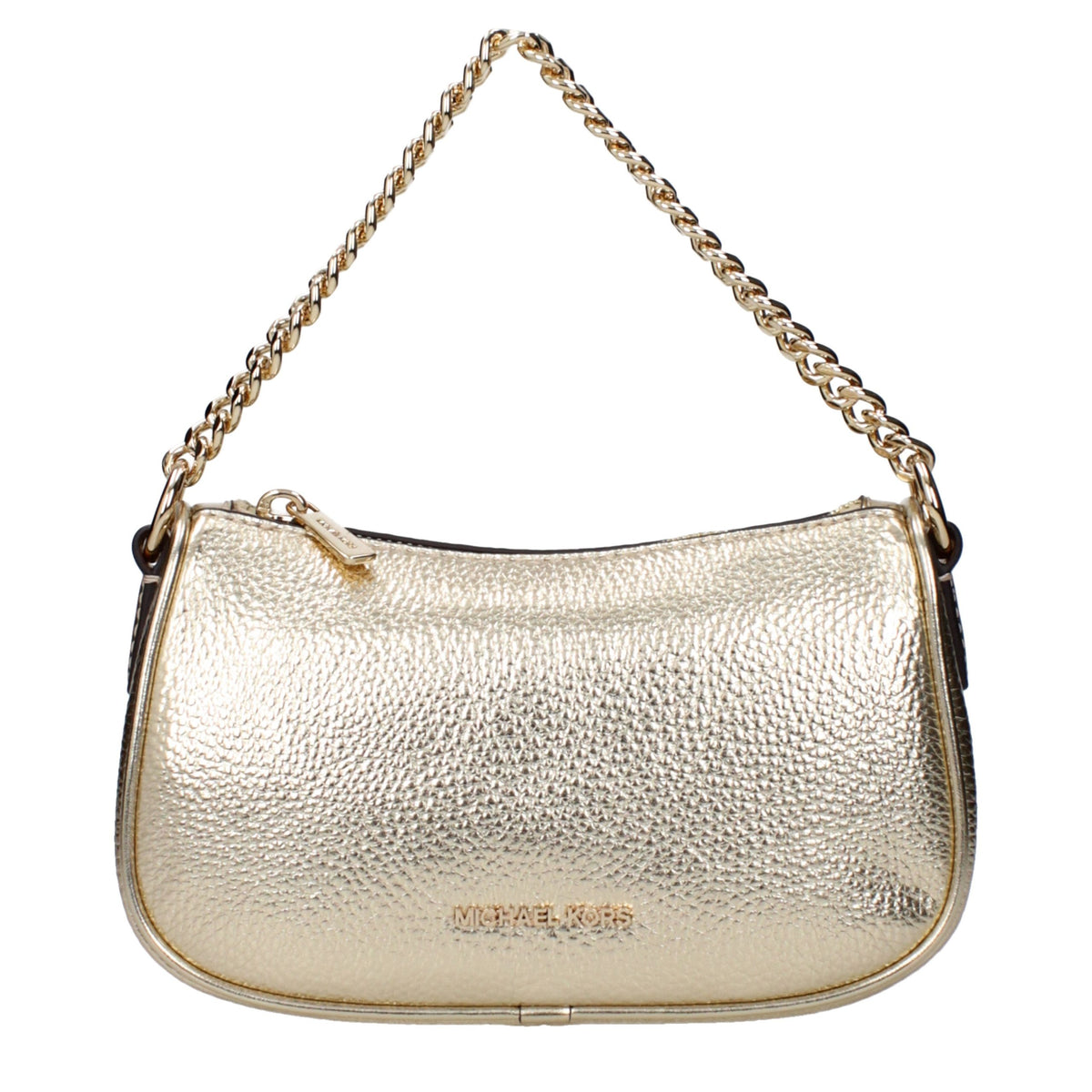 Michael Kors Leather Handbag Gold MPN 35F5G1QC5MPALEGOLD