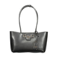 Guess Jeans Janie Bag Nero - 100% Polyurethane Handbag
