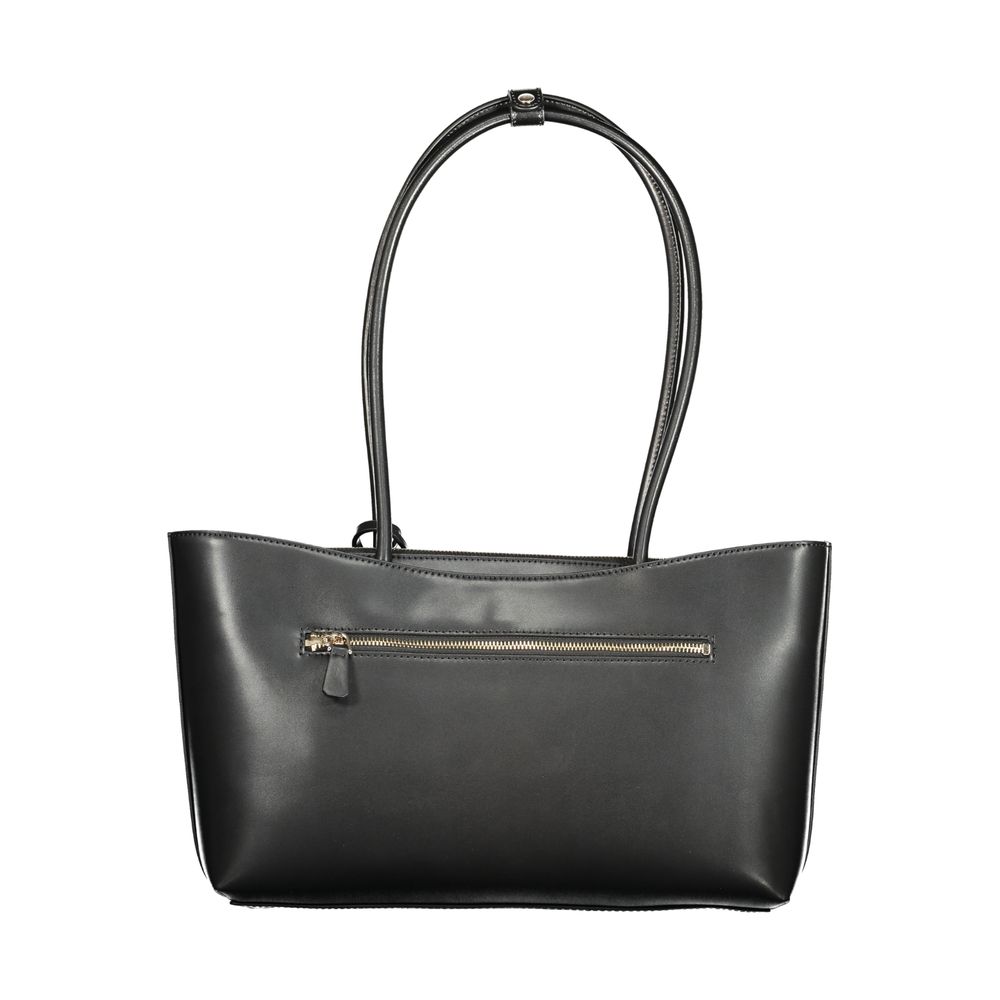 Guess Jeans Janie Bag Nero - 100% Polyurethane Handbag