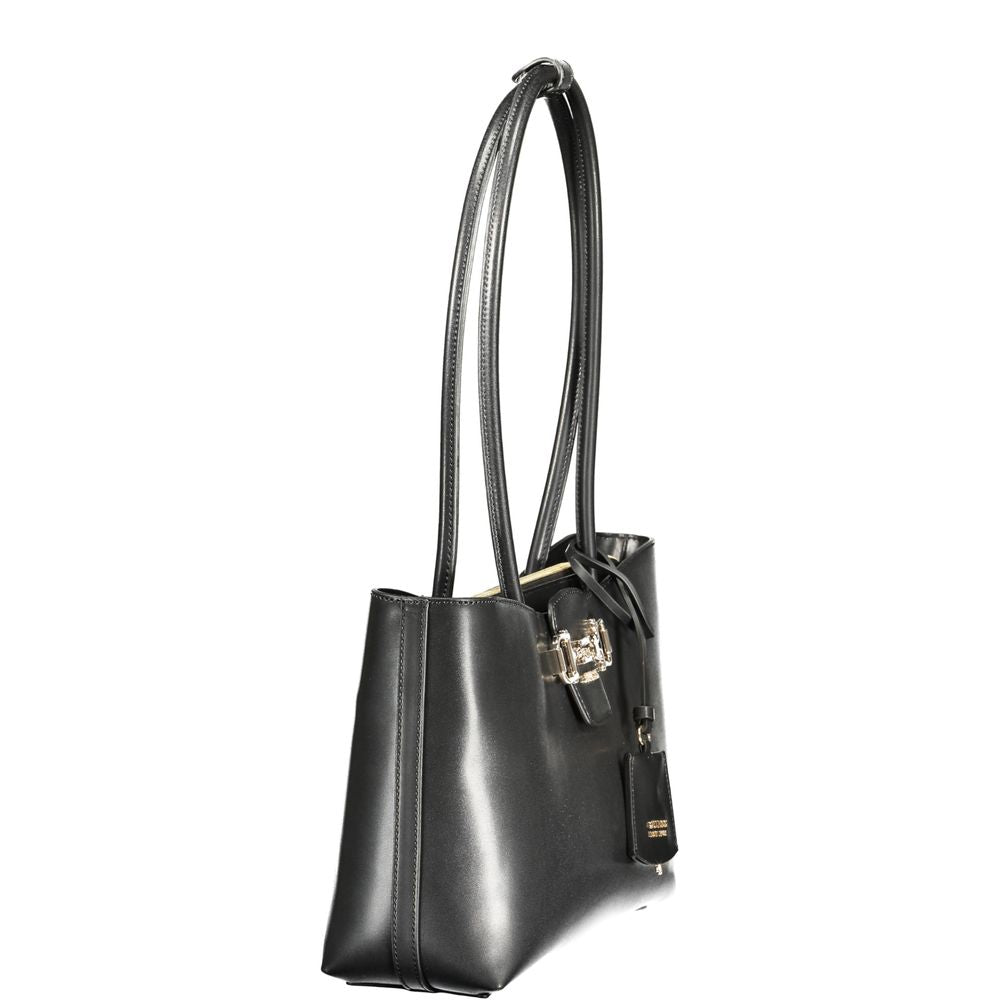 Guess Jeans Janie Bag Nero - 100% Polyurethane Handbag