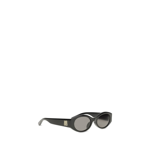 Balenciaga AF Round Nano Black Acetate Sunglasses