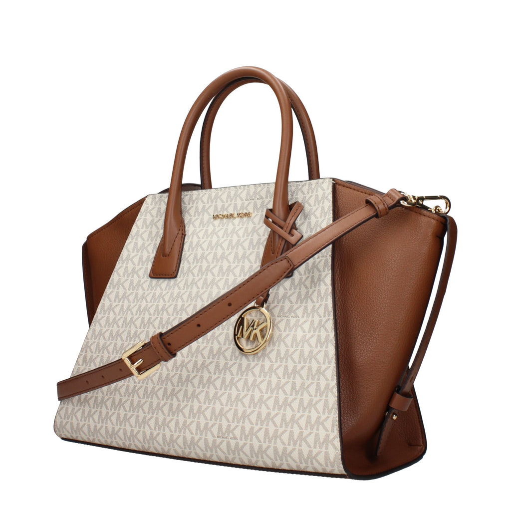 Michael Kors Fabric Handbag Beige F86118 35F4G4VS3BVANILLA