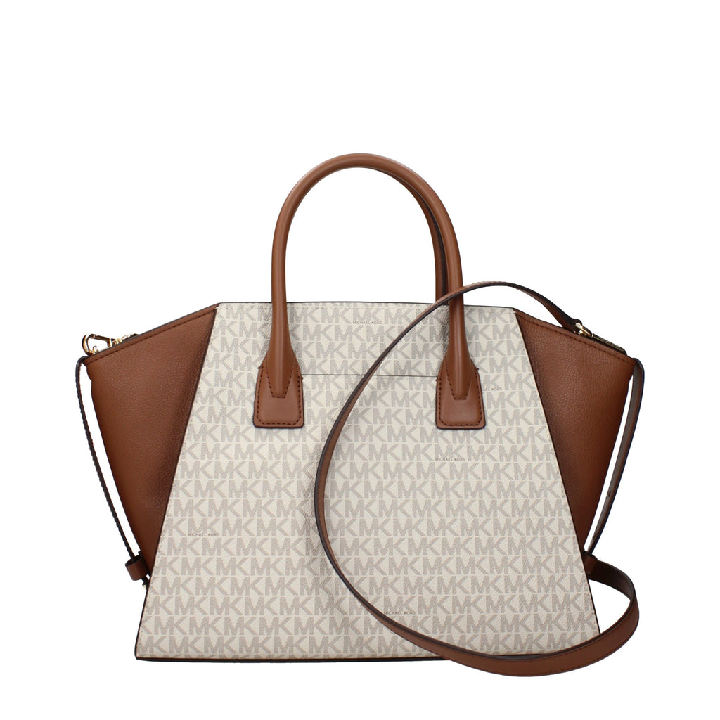 Michael Kors Fabric Handbag Beige F86118 35F4G4VS3BVANILLA