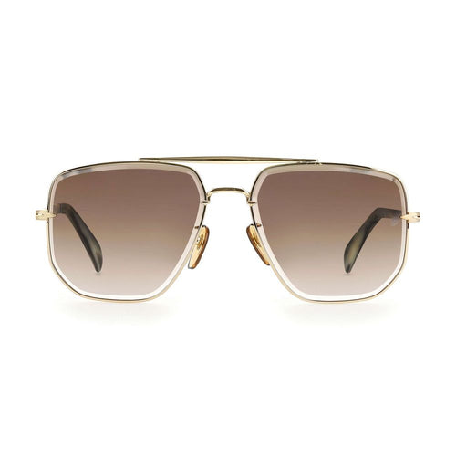 David Beckham DB 7001/S J5GHA Gold Brown Gradient Men’s Sunglasses 60mm
