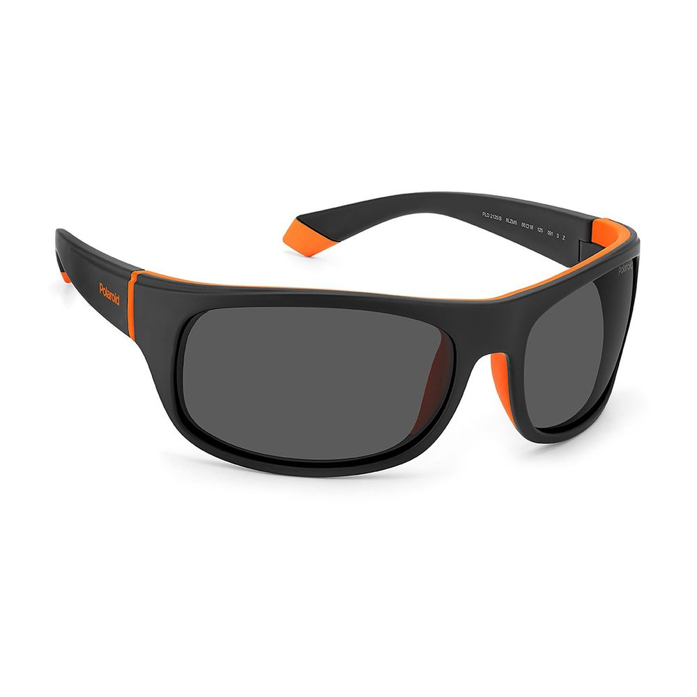 Polaroid PLD 2125/S Black Rubber Sunglasses