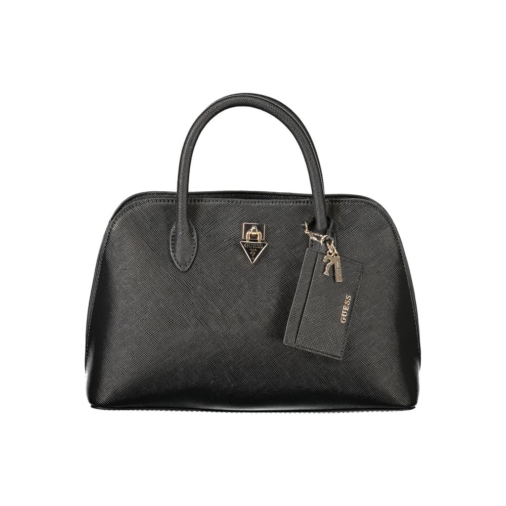 GUESS Jeans Patsie Black PU Women's Handbag