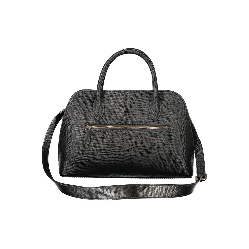 GUESS Jeans Patsie Black PU Women's Handbag
