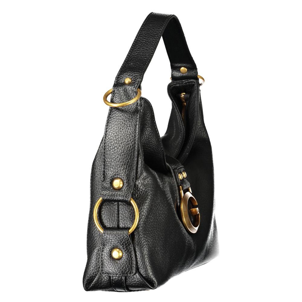 Guess Jeans Women Handbag Nero Polyurethane Camden Shoulder Bag