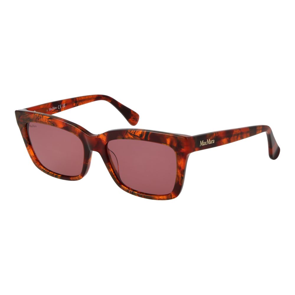 Max Mara MM0010 Women's Sunglasses Brown Plastic BNWT