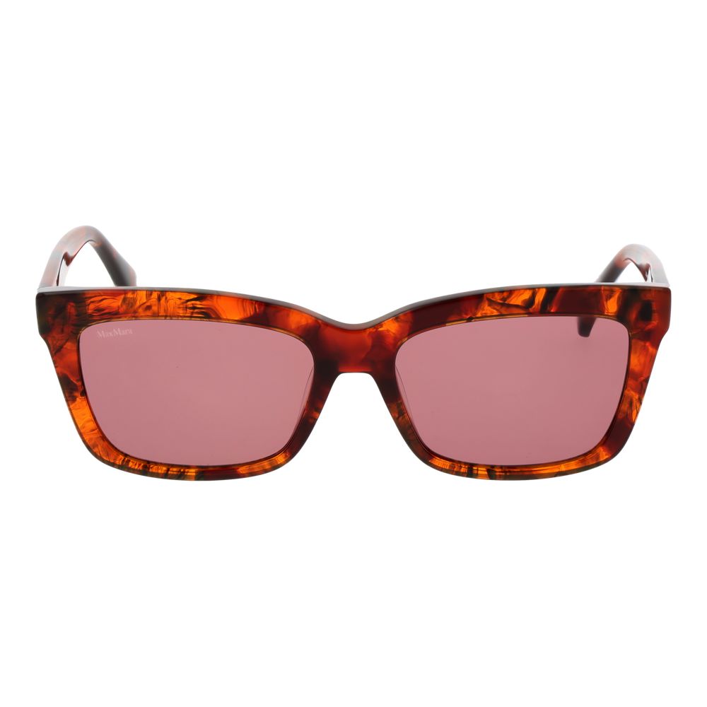 Max Mara MM0010 Women's Sunglasses Brown Plastic BNWT