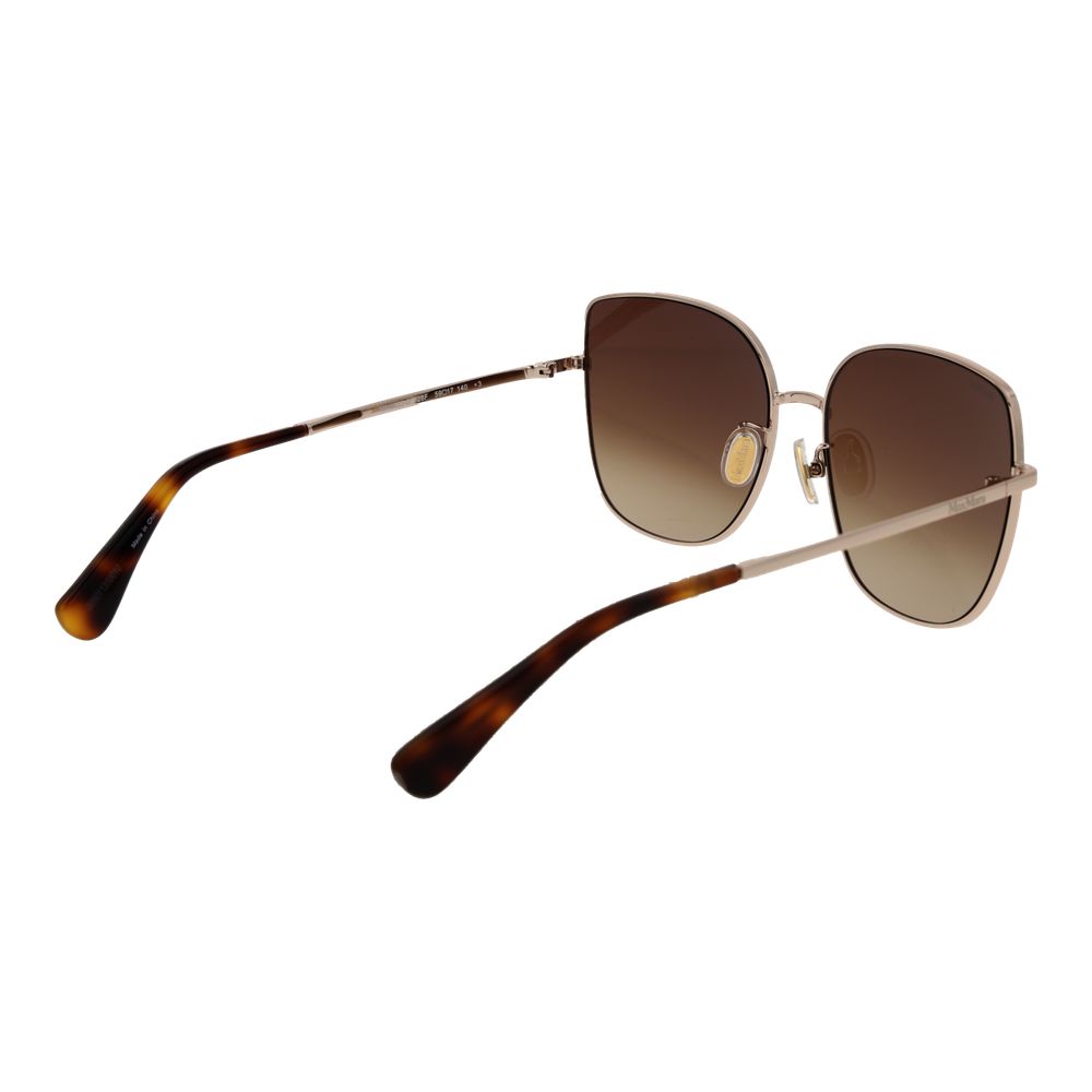 Max Mara Women's Sunglasses Rose Gold Metal BNWT