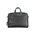 Piquadro Leather Men's Briefcase Nero - Laptop Compartment