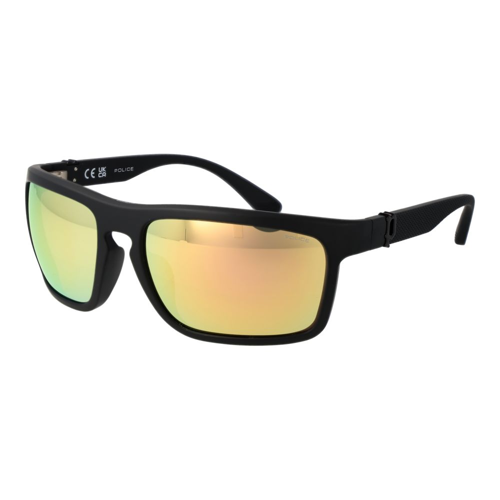 Police SPLF63 Men's Sunglasses Black Plastic BNWT