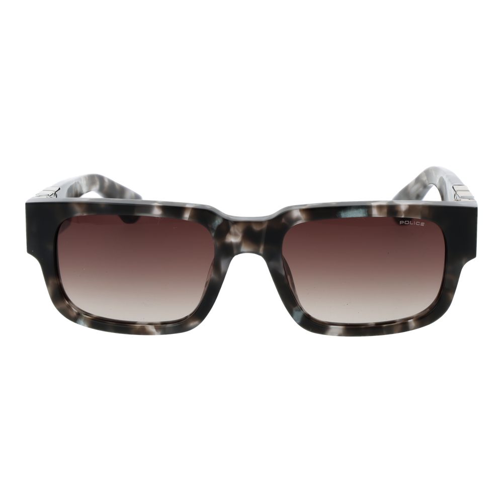 Police SPLP24 Unisex Sunglasses Grey Cellulose Acetate BNWT