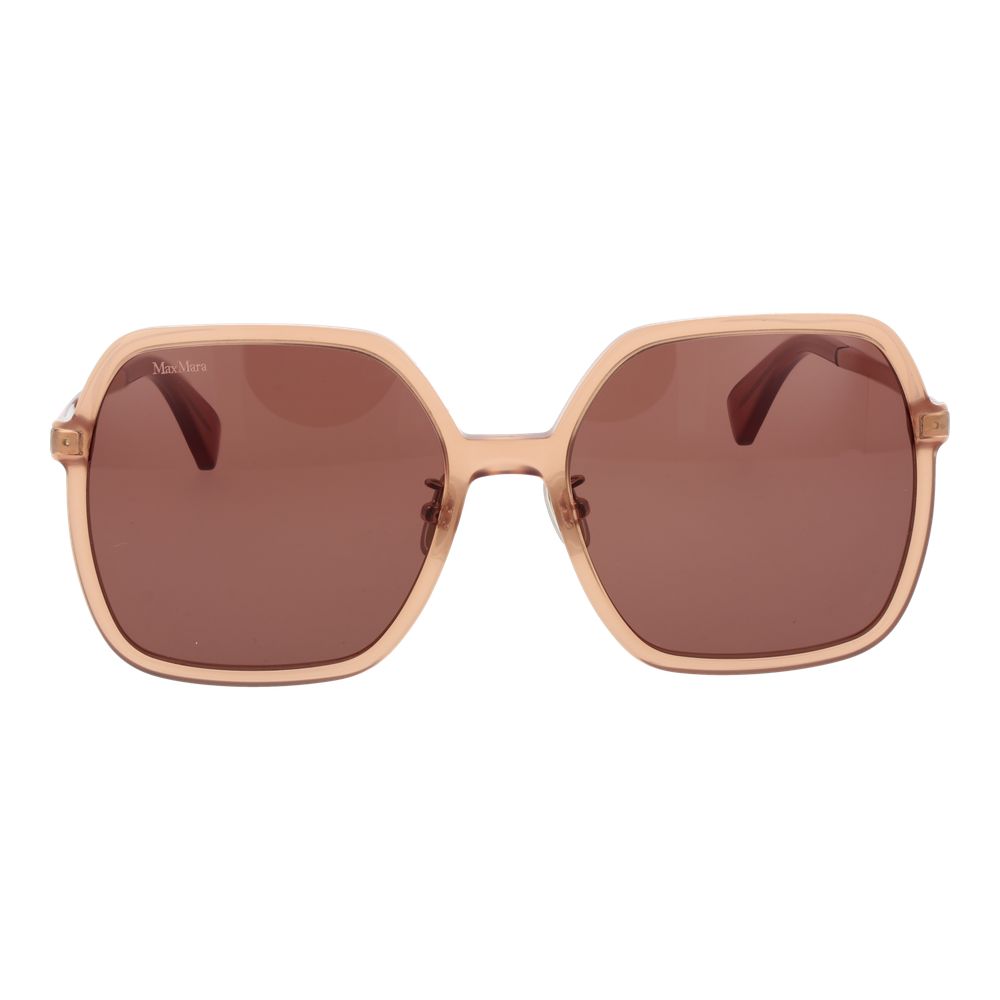 Max Mara MM0059-D Women's Sunglasses Orange Acetate BNWT
