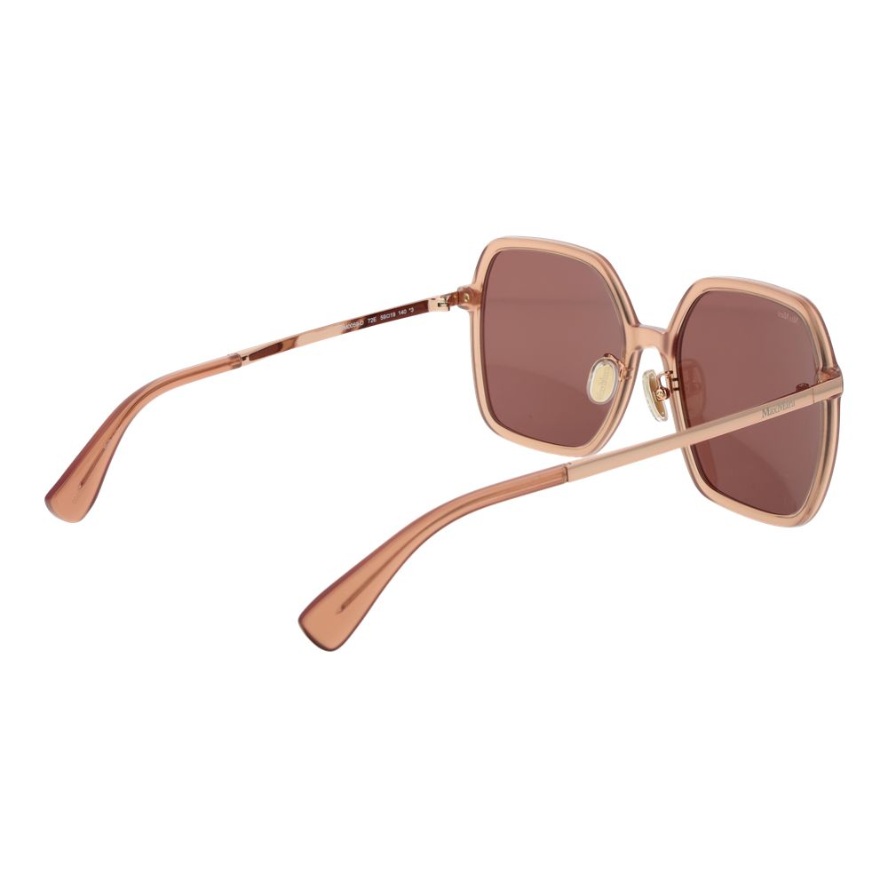 Max Mara MM0059-D Women's Sunglasses Orange Acetate BNWT