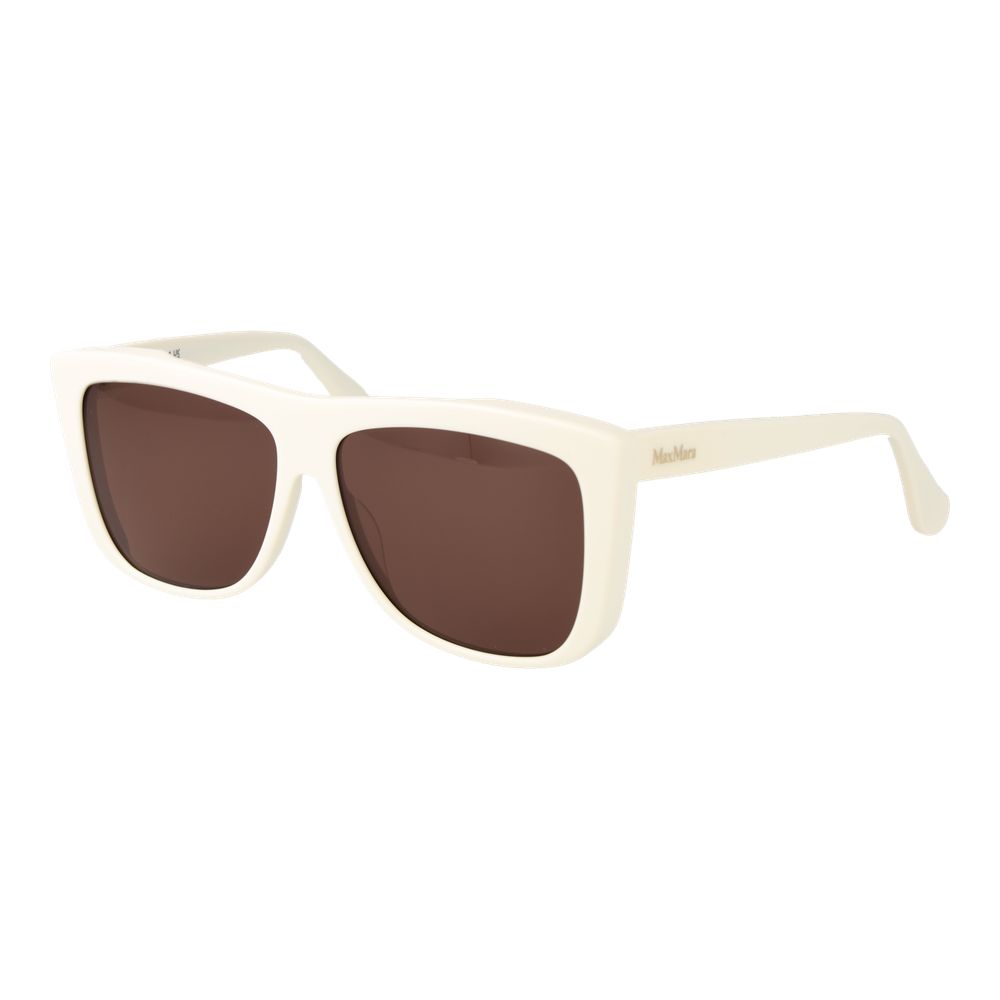Max Mara MM0066 Women's Sunglasses White Acetate BNWT