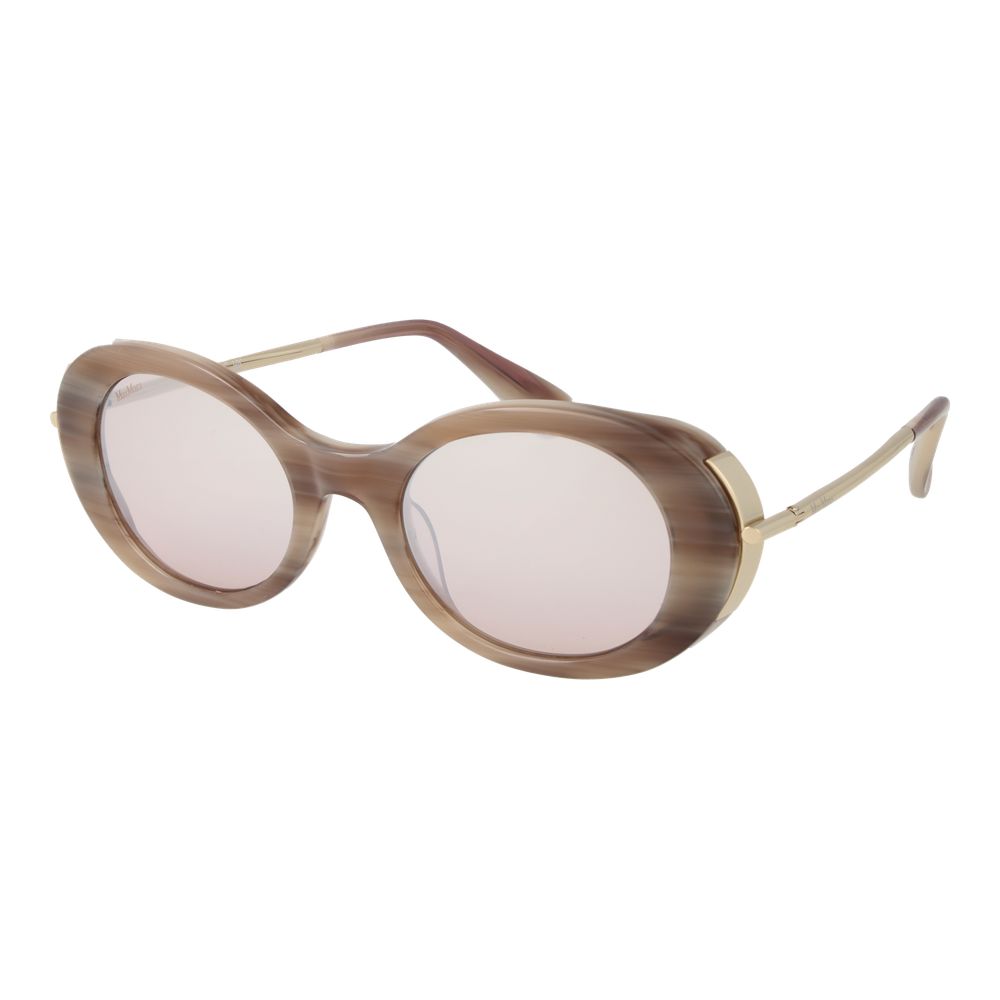 Max Mara MM0080 Women's Sunglasses Beige Acetate BNWT