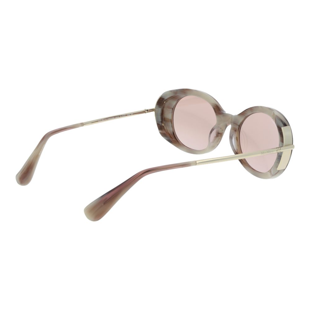 Max Mara MM0080 Women's Sunglasses Beige Acetate BNWT