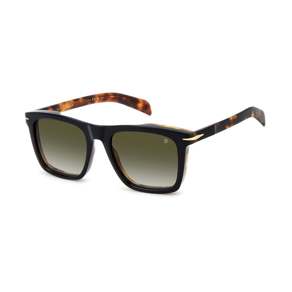 David Beckham DB 7000/S XWY9K 51 Black Square Gradient Sunglasses Men