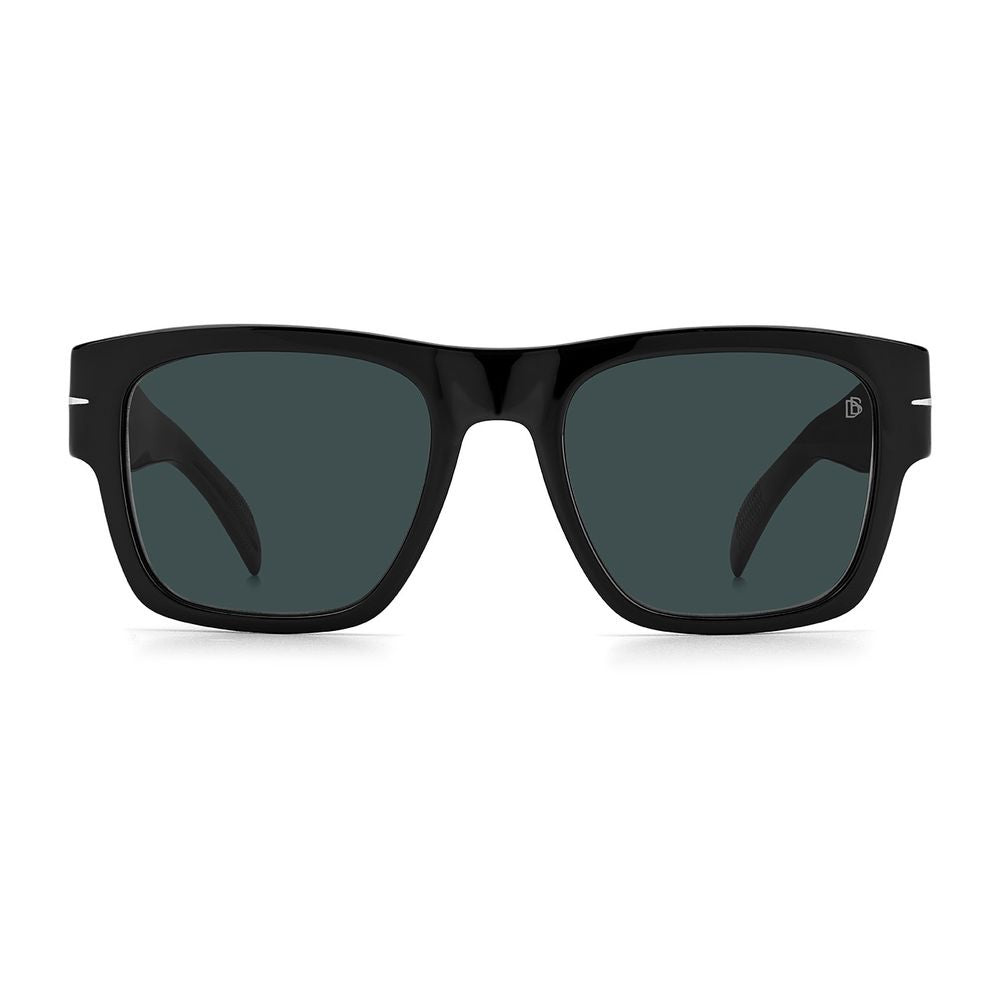 David Beckham DB 7000/S BOLD 807/KU Black Blue Lens Sunglasses 52mm