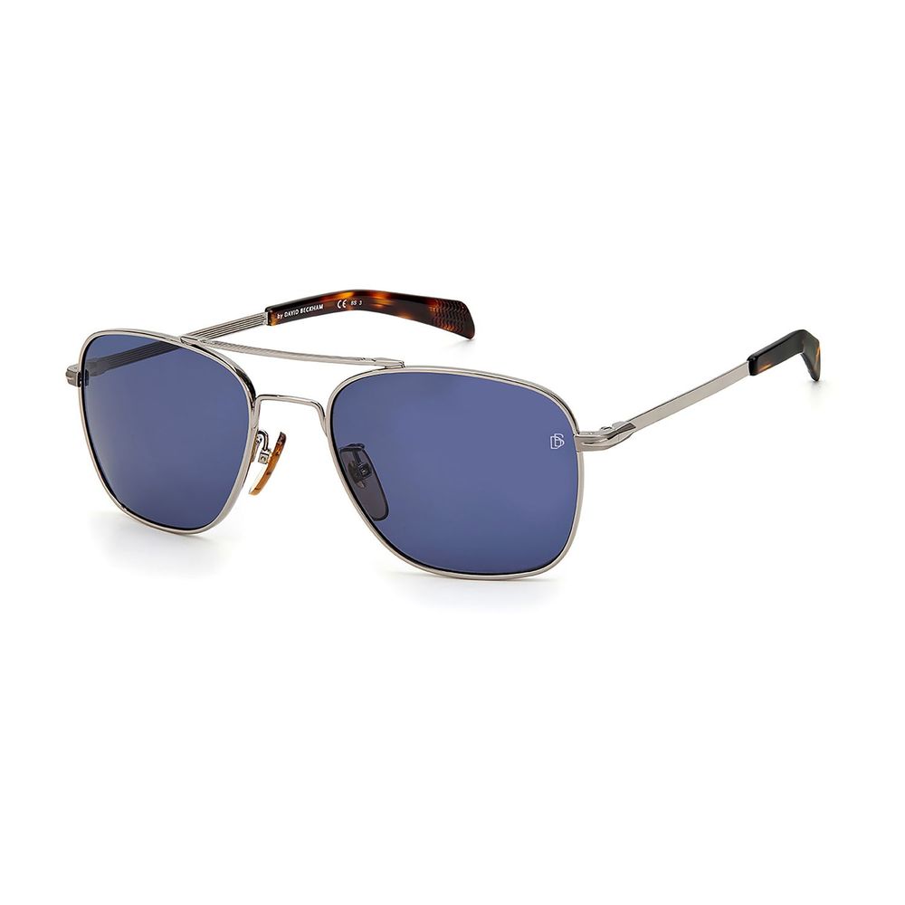David Beckham DB 7019/S 06LB KU Men's Ruthenium Blue Navigator Sunglasses