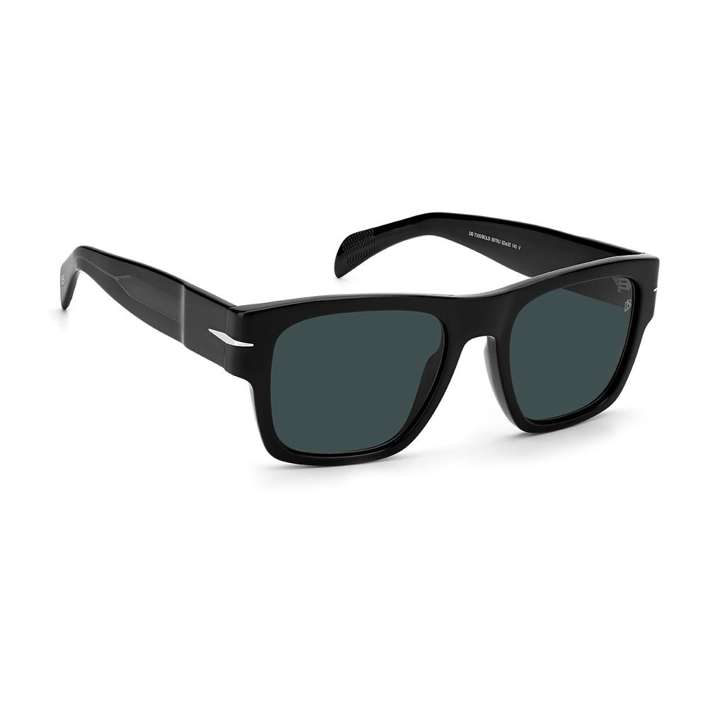 David Beckham DB 7000/S BOLD 807/KU Black Blue Lens Sunglasses 52mm