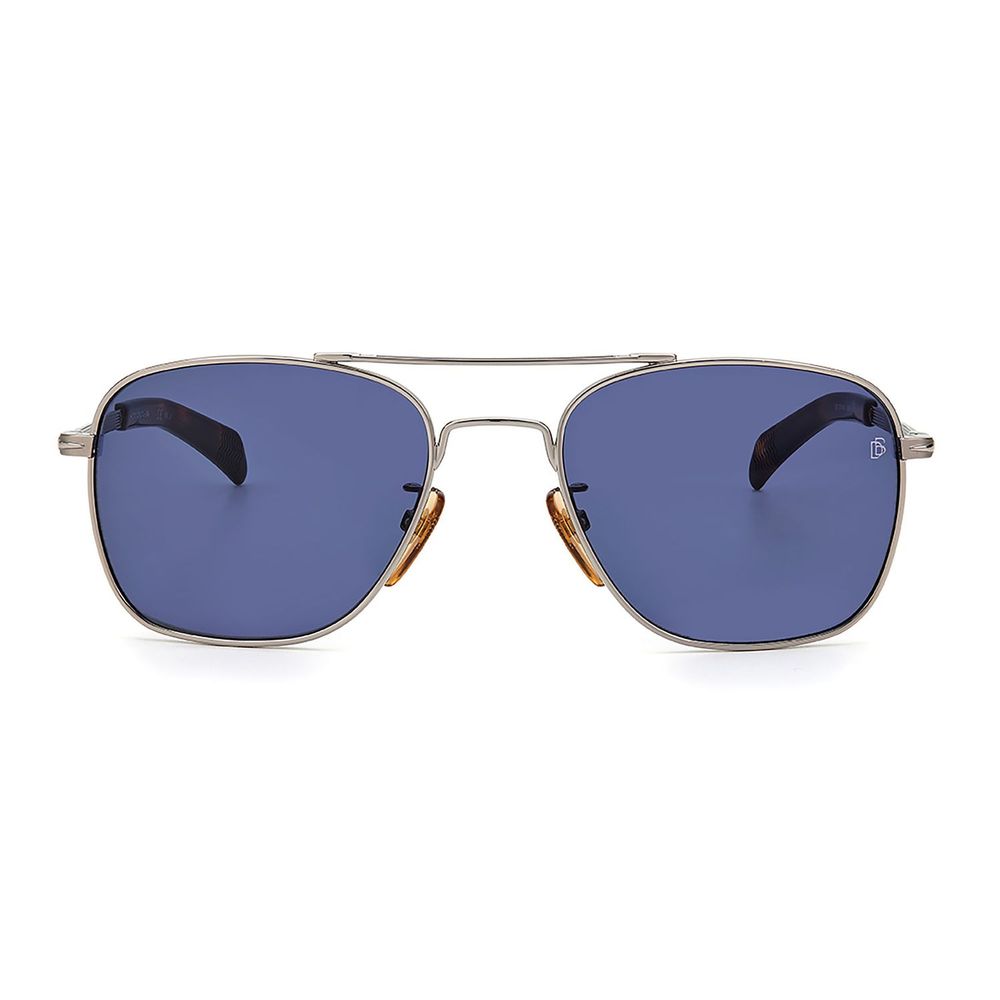 David Beckham DB 7019/S 06LB KU Men's Ruthenium Blue Navigator Sunglasses