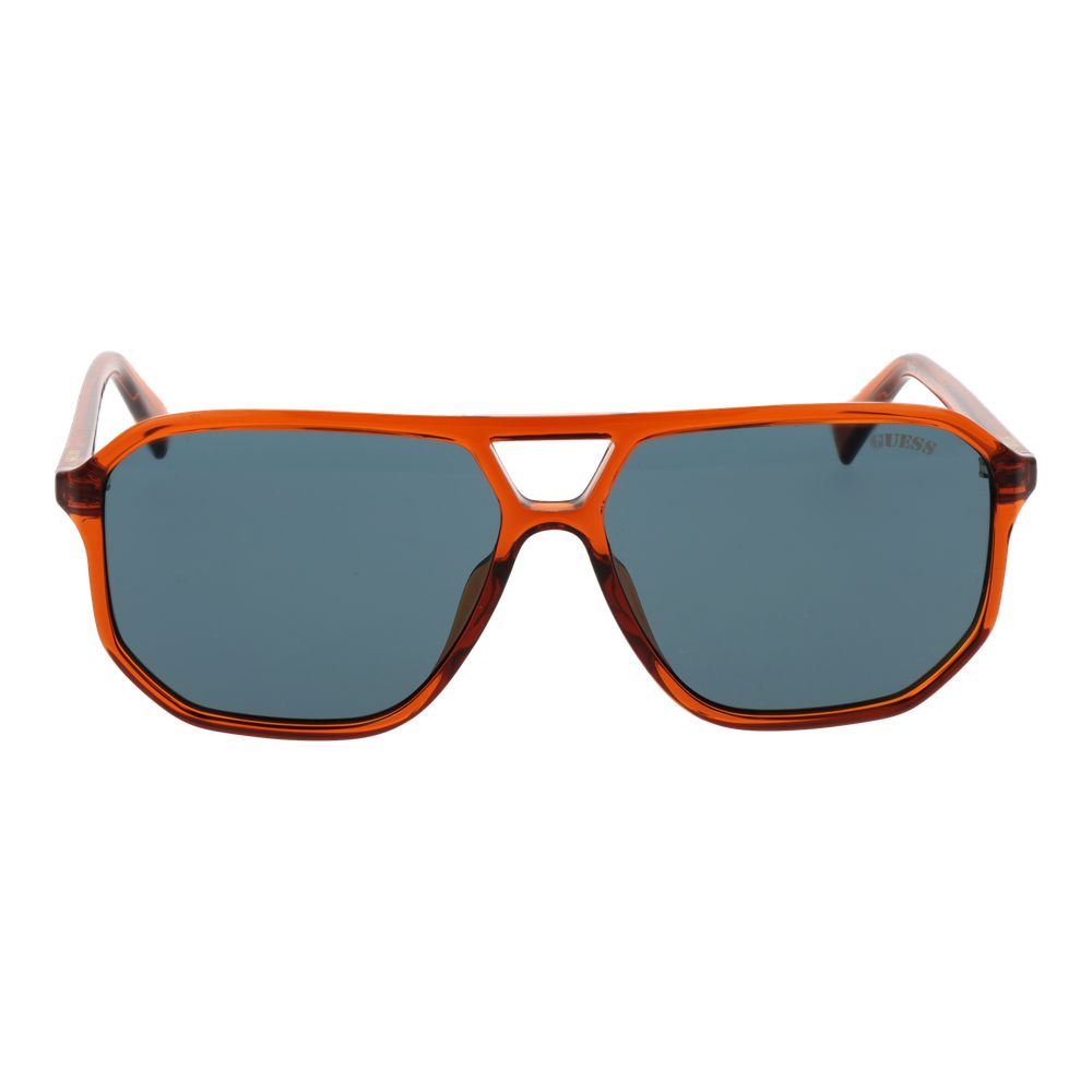 GUESS Unisex Orange Blue Lens Sunglasses 58mm UV Filter Cat 3