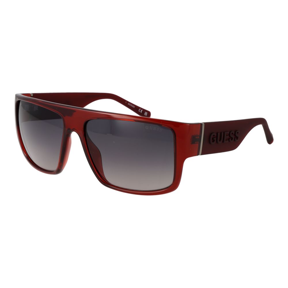 GUESS Men’s Red Square Gradient Sunglasses Grey Lens 59mm