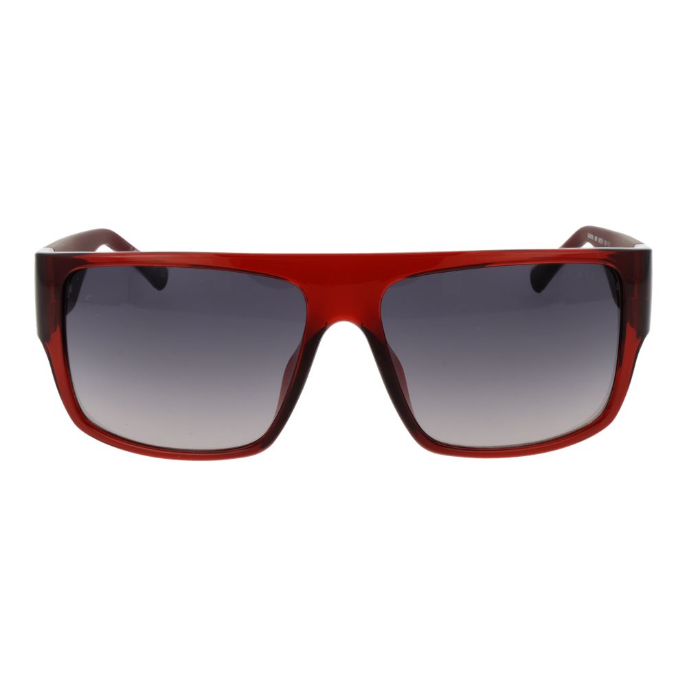 GUESS Men’s Red Square Gradient Sunglasses Grey Lens 59mm