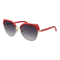 Guess Women’s Gold Metal Round Sunglasses Grey Gradient Lens 58mm