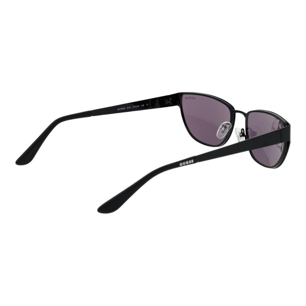 GUESS GU7903-01A Women’s Shiny Black Sunglasses 57-16-135