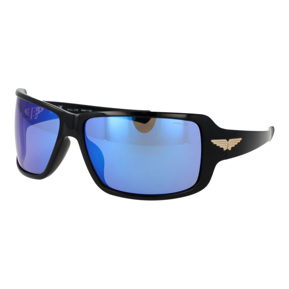 Police SPLN37M Tailwind 5 Men's Sunglasses Black Plastic BNWT