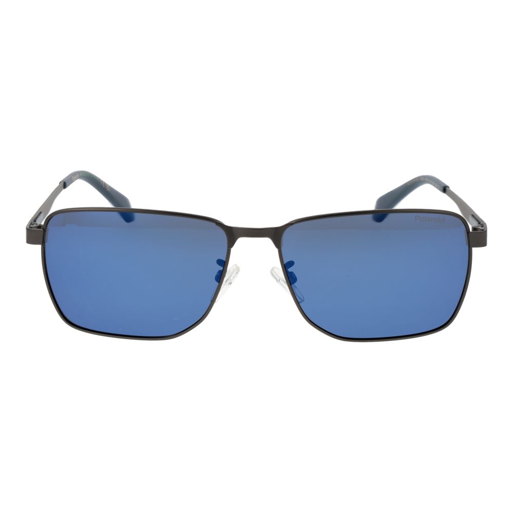 Polaroid PLD 2171/G/S/X Men’s Gunmetal Blue Polarised Sunglasses 58mm