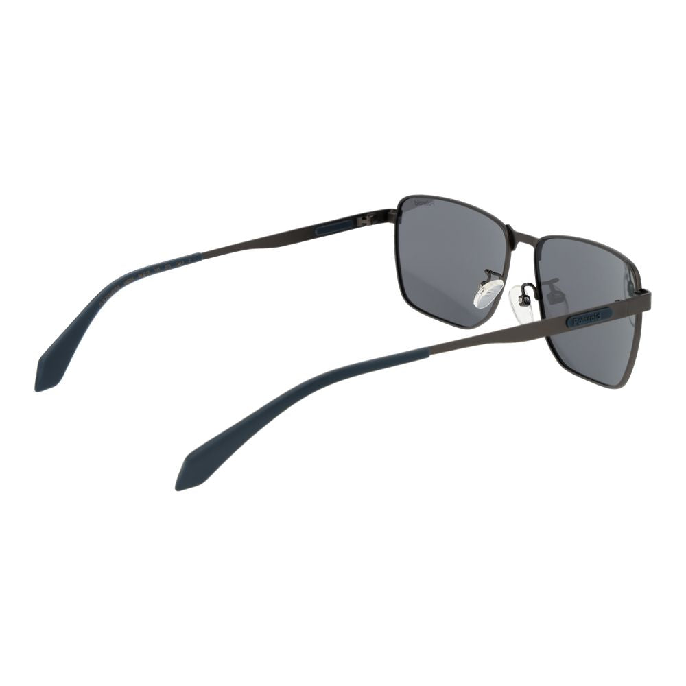 Polaroid PLD 2171/G/S/X Men’s Gunmetal Blue Polarised Sunglasses 58mm