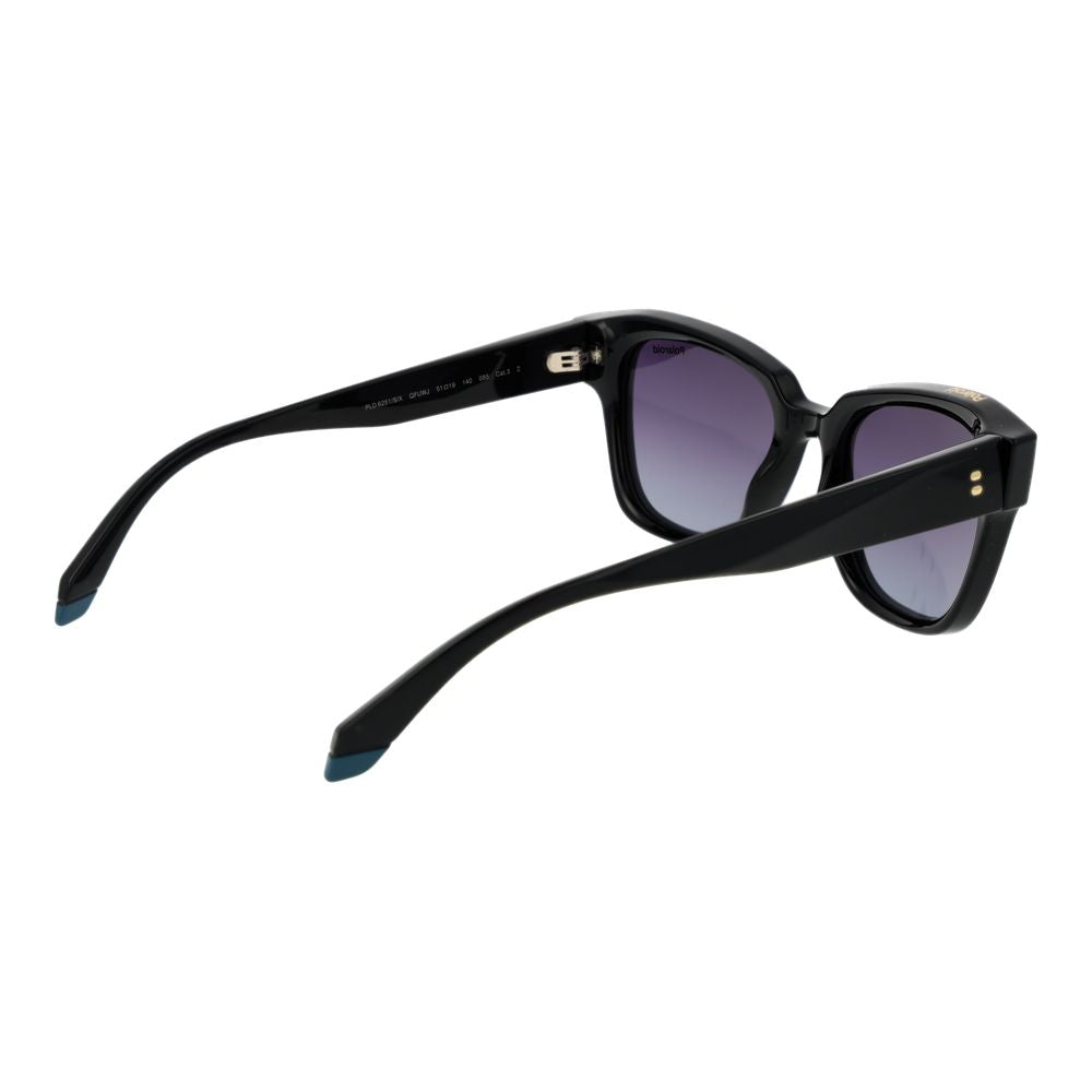 Polaroid Women’s Black Cat Eye Polarised Gradient Sunglasses 51mm
