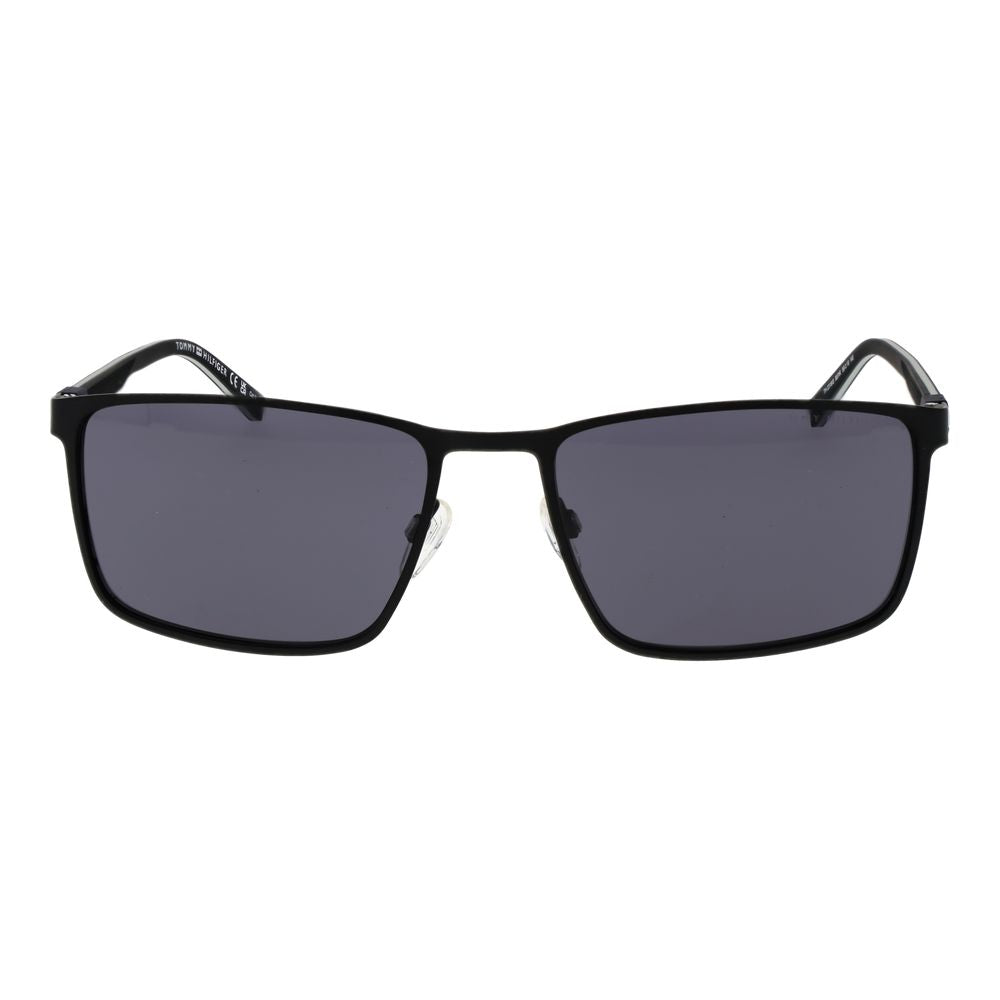 Tommy Hilfiger TH 2319/S 807/IR Men's Black Grey Rectangle Sunglasses