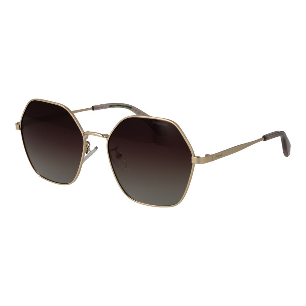Polaroid PLD 4205/G/S/X 01Q/LA Women’s Gold Polarised Sunglasses