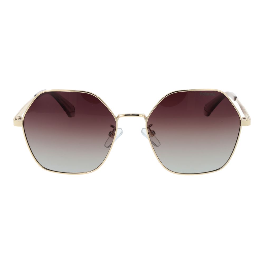 Polaroid PLD 4205/G/S/X 01Q/LA Women’s Gold Polarised Sunglasses