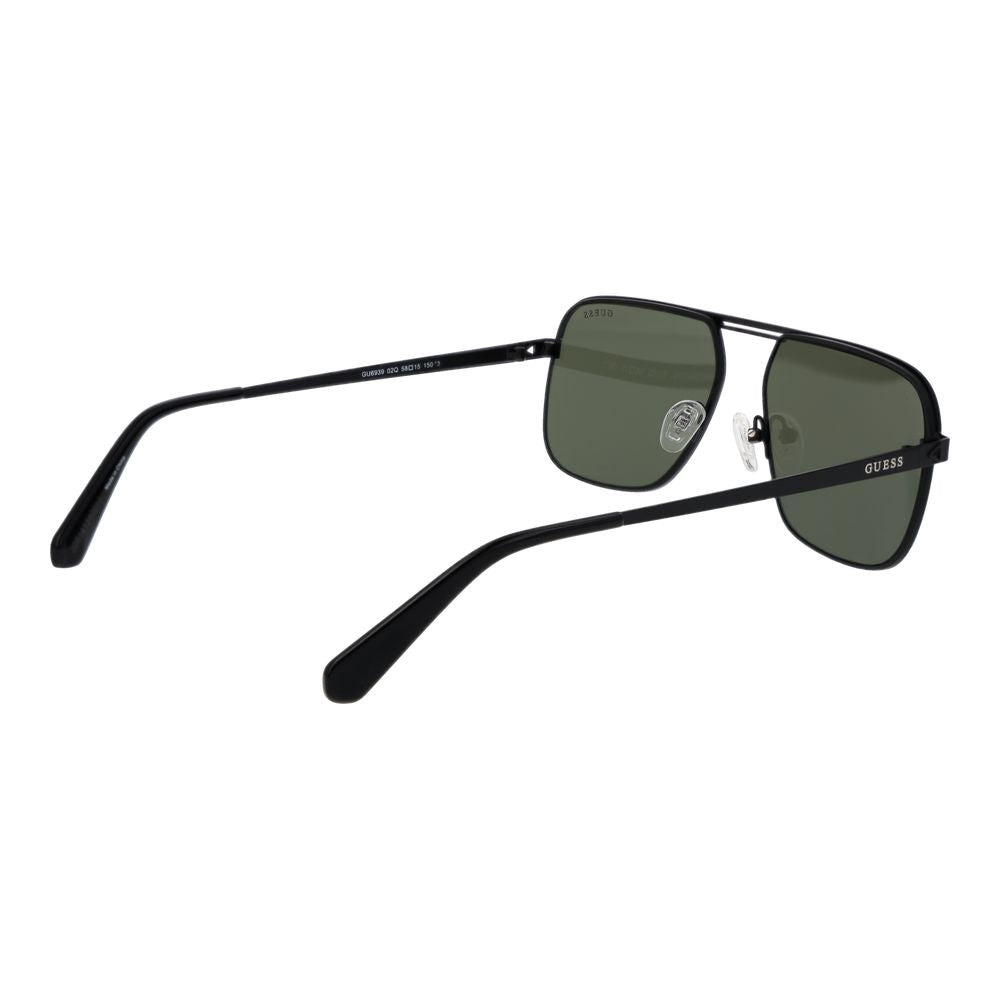 Guess GU6939 02Q 58 Men’s Green Mirror Navigator Metal Sunglasses