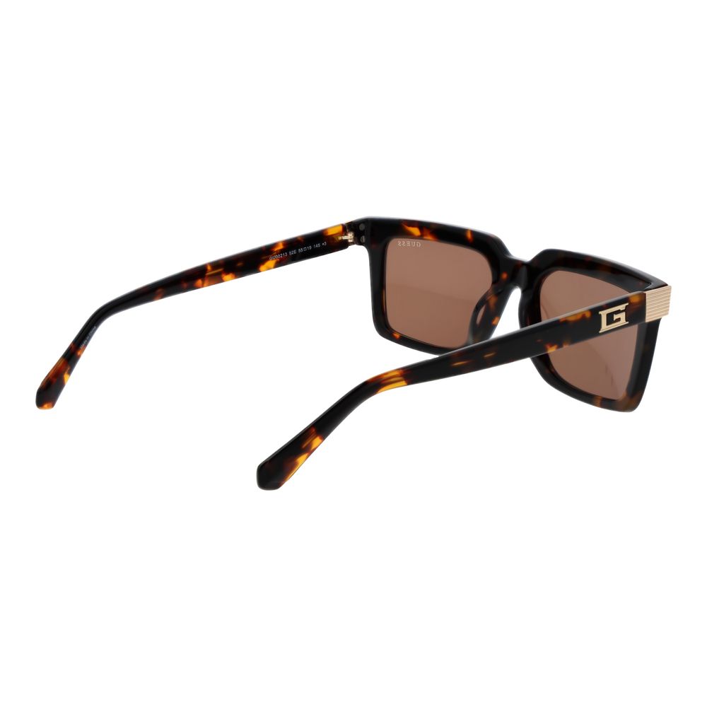 Guess GU00213 52E Brown Acetate Sunglasses